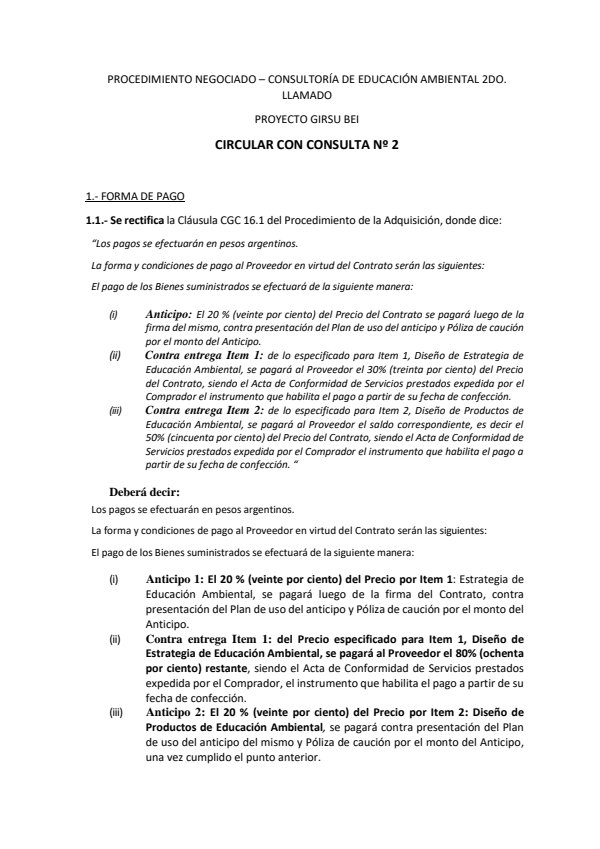 CIRCULAR 2